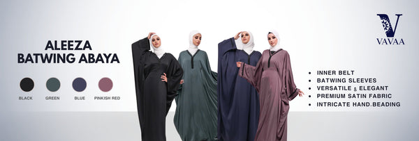Vavaa Elegant Modest Abayas for Women