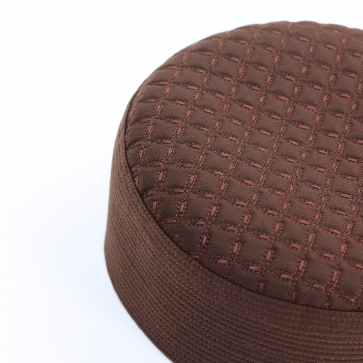 Mazari Cap, traditional Pashtun cap, handcrafted Pashtun headwear, red and black cultural cap