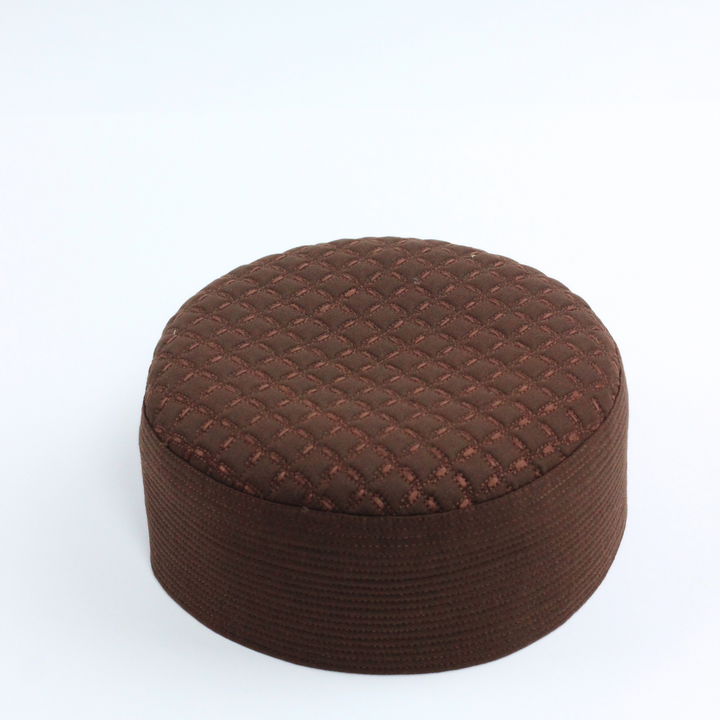Mazari Cap, traditional Pashtun cap, handcrafted Pashtun headwear, red and black cultural cap