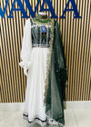 Vavaa traditional outfit with white and green dupatta for women near me