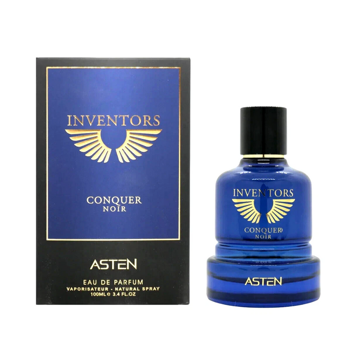 Inventors Conquer Noir  100ml Arabic Eau de Parfum, long lasting men’s fragrance from Vavaa UK