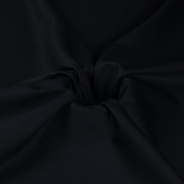 Amadeus Super 160's Wool Winter Fabric Black