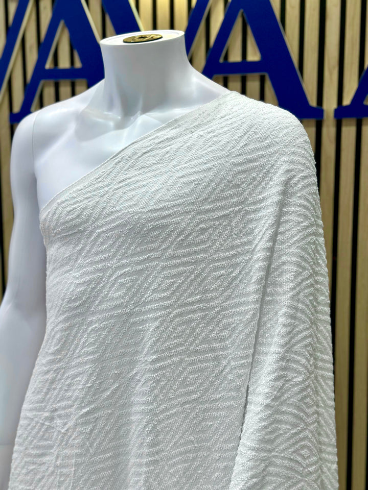 Pure cotton diamond weave Ihram clothing breathable and comfortable for Hajj pilgrims