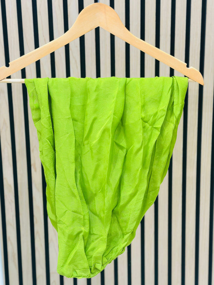 Traditional Afghan dupatta for girls in green with premium fabric and artisan craftsmanship

