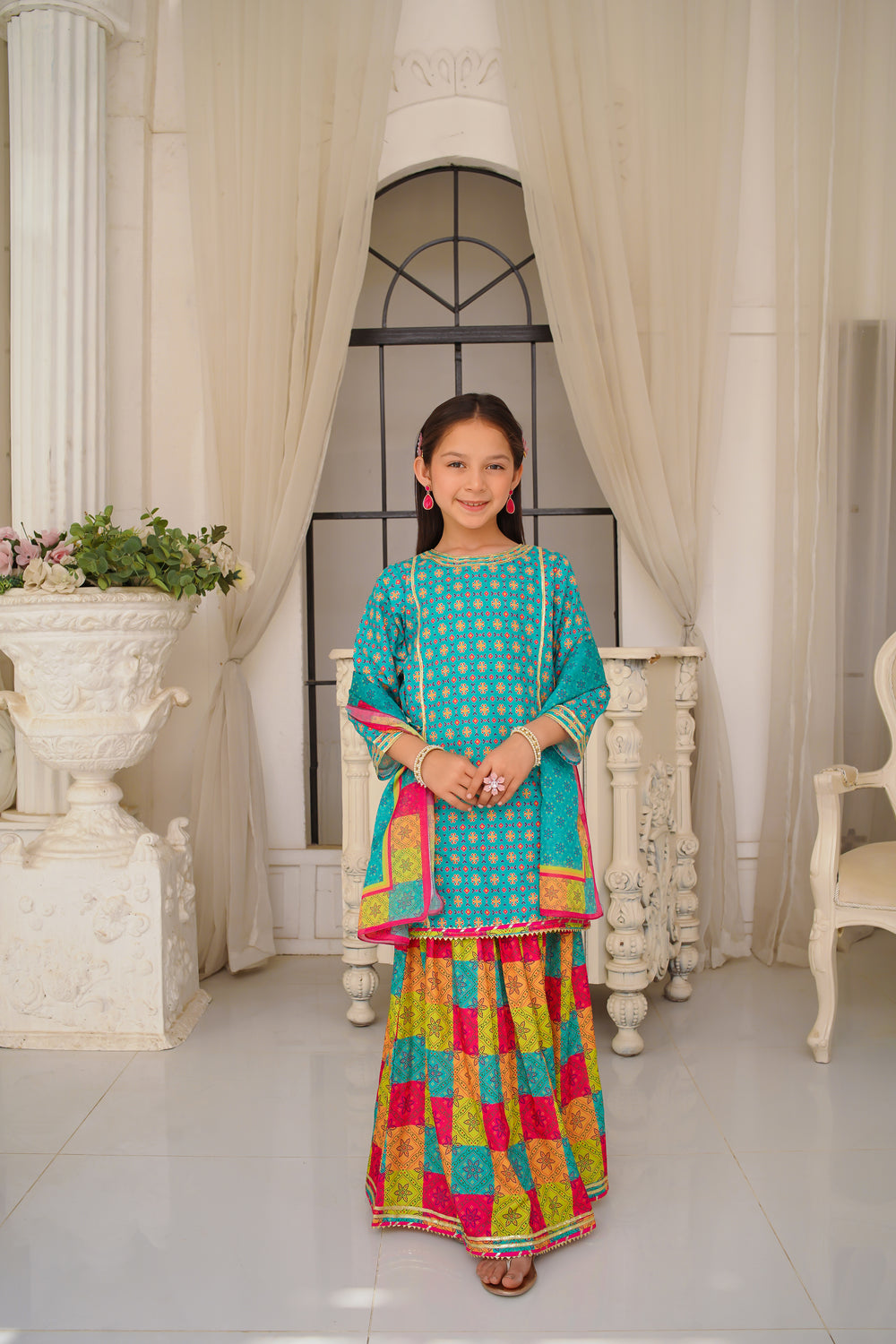 Swiss Lawn Digital Printed 3 Pc Suit