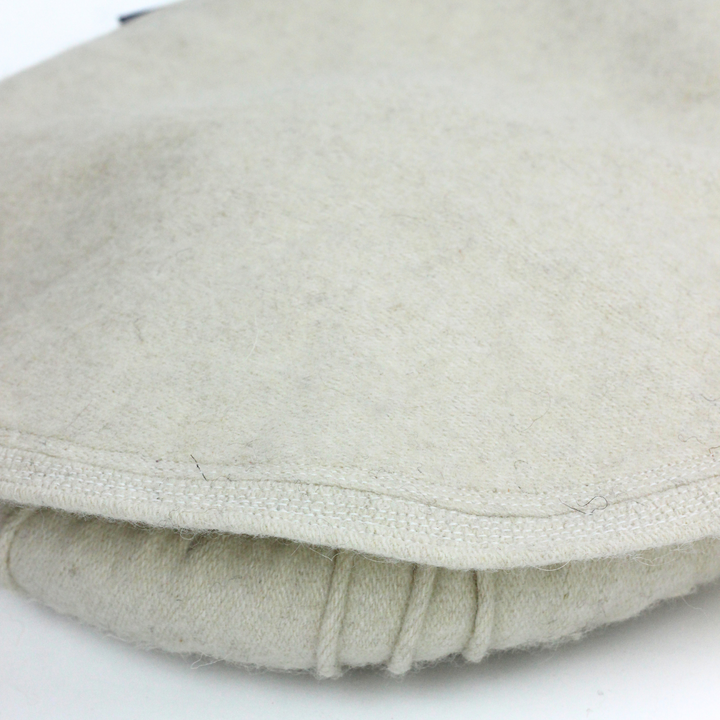 Plain Pakol Lilac White Wool Cap | Vavaa London | Affordable Price