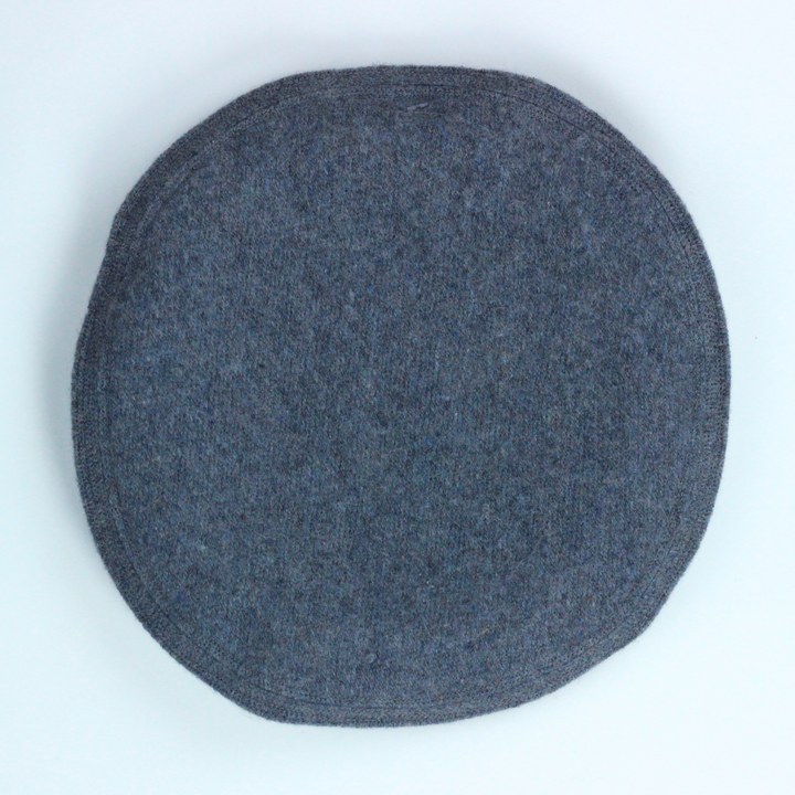Pure wool traditional Pakol in dark grey. find this warm winter cap at a discounted price near me.