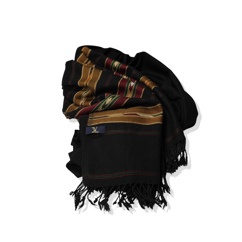 Luxurious, Elegant, Handcrafted, and Cozy Pure Woolen Shawls for Men and Women by Vavaa – Supreme Quality Double Fiber Design, Perfect for Comfort, Style, and Cold Weather
