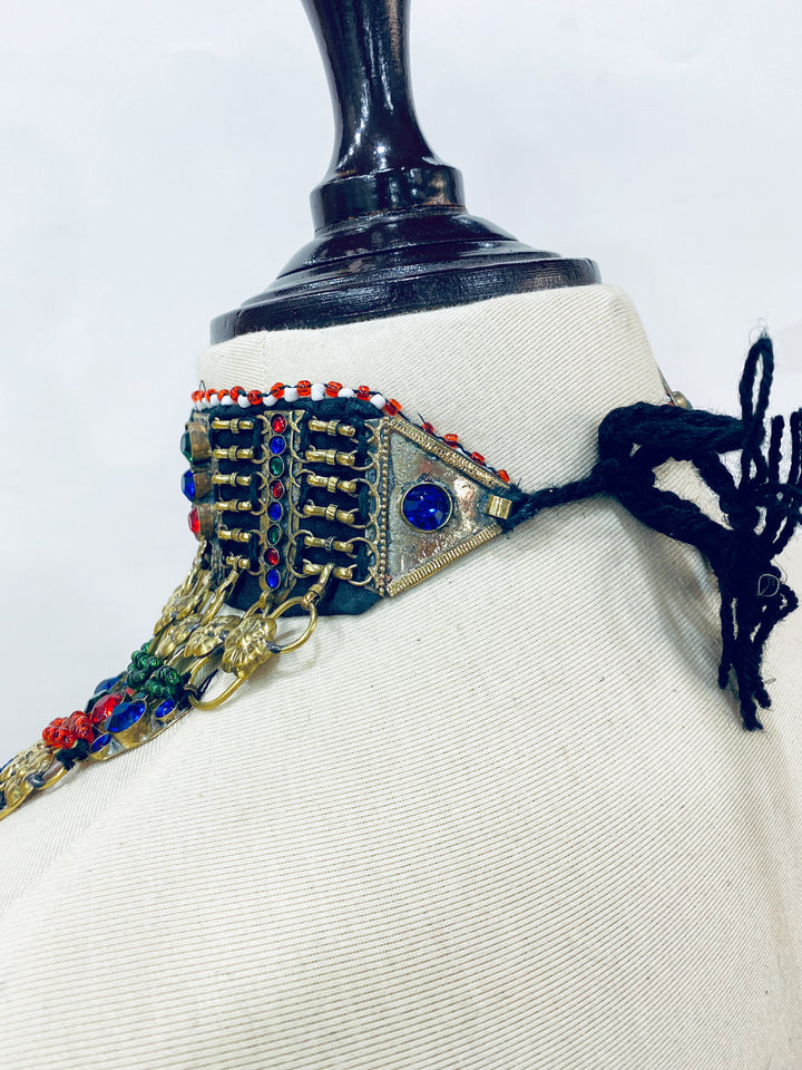Antique Afghan bridal jewellery set handmade for cultural weddings