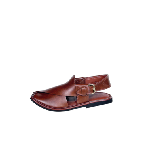 Peshawari Chappal Brown | Vavaa Clothing UK