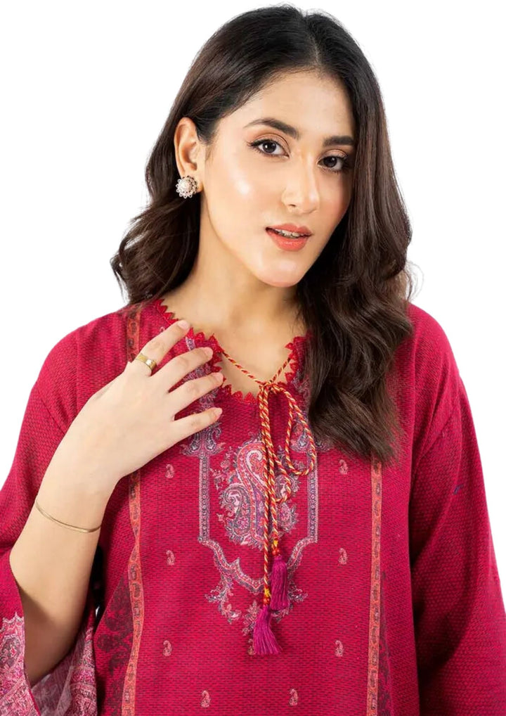 magenta khaddar suit near me for women Vavaa outlet UK collection.