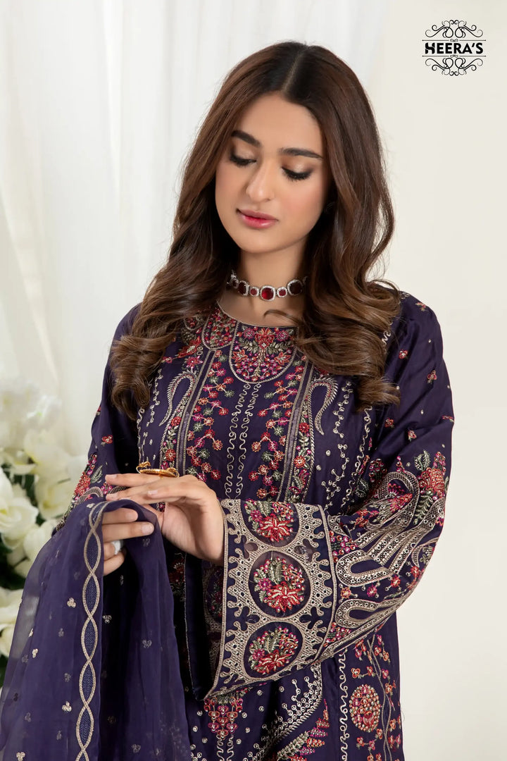 3-piece viscose and raw silk dress near me, winter wear UK 