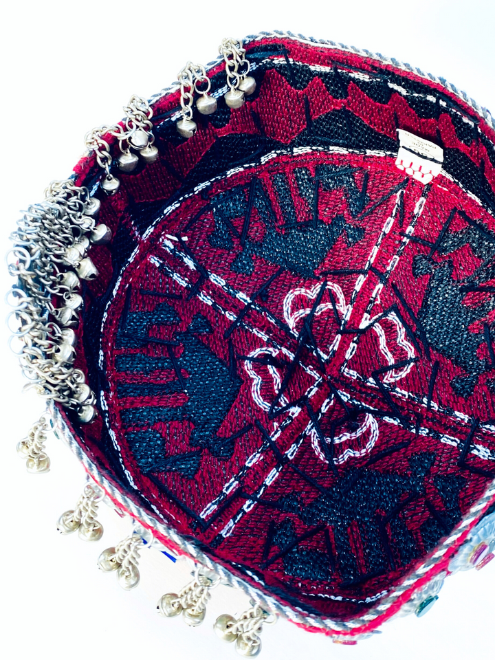 Unique Afghan Kuchi Cap for cultural events and festivals  handmade artistry by Vavaa London