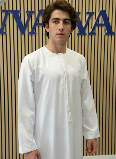 Emirati Thobe for Men | White
