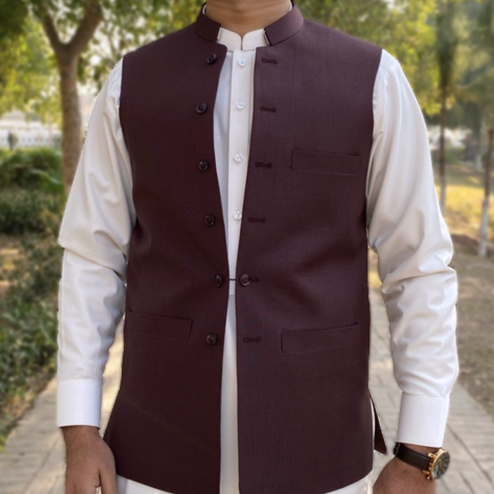 Elegant men’s traditional waistcoat – VAVAA Clothing UK