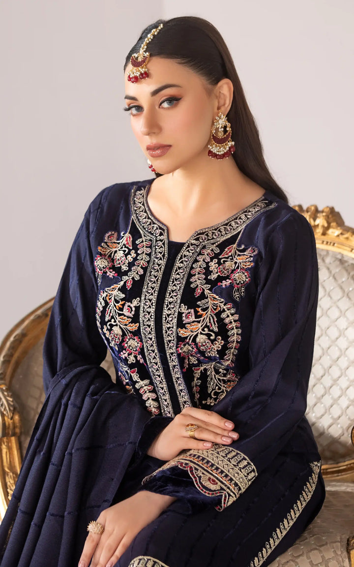 Pashmina Velvet Kameez Shalwar with matching dupatta shop this elegant outfit near me.