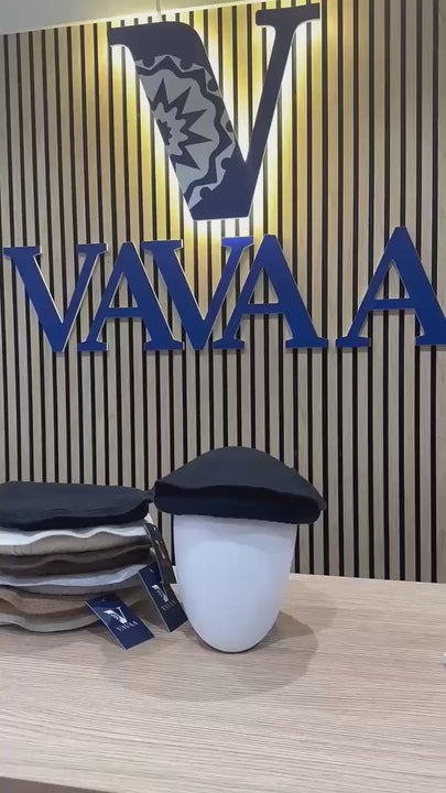 Vavaa's black Chitrali Pakol hat, Islamic winter cap for men in UK near me.