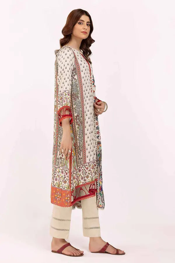 Cotail 3 piece printed suit ready-to-wear fashion available at Vavaa outlet UK near me.