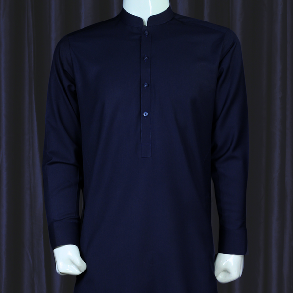 navy blue kameez shalwar at Vavaa Clothing, London sale, near me, limited time offer.